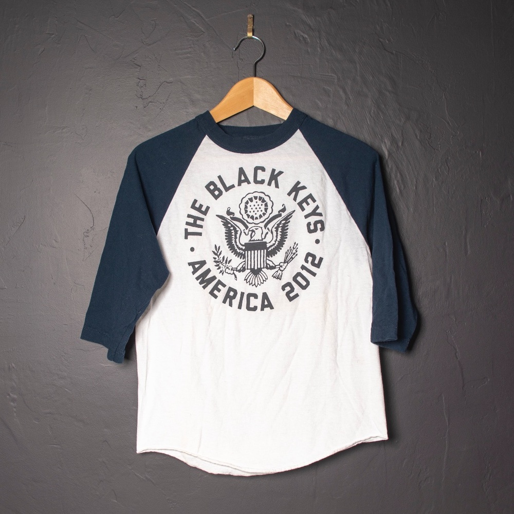 The Black Keys 3/4 Sleeve Concert Shirt Sz S Mens